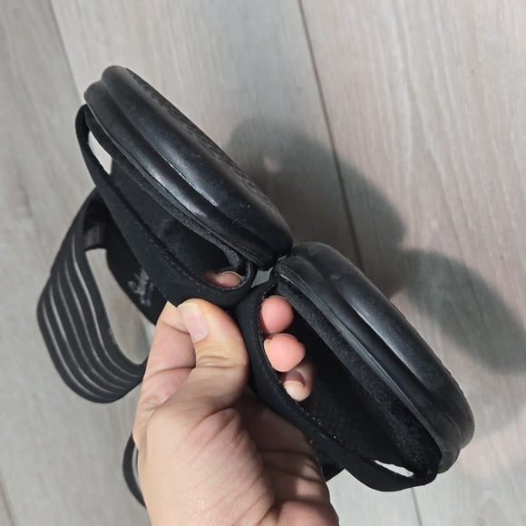 Skechers Women Rumblers sci fi  Memory Foam Wedge Sandals shoes sz 9 - Picture 5 of 12